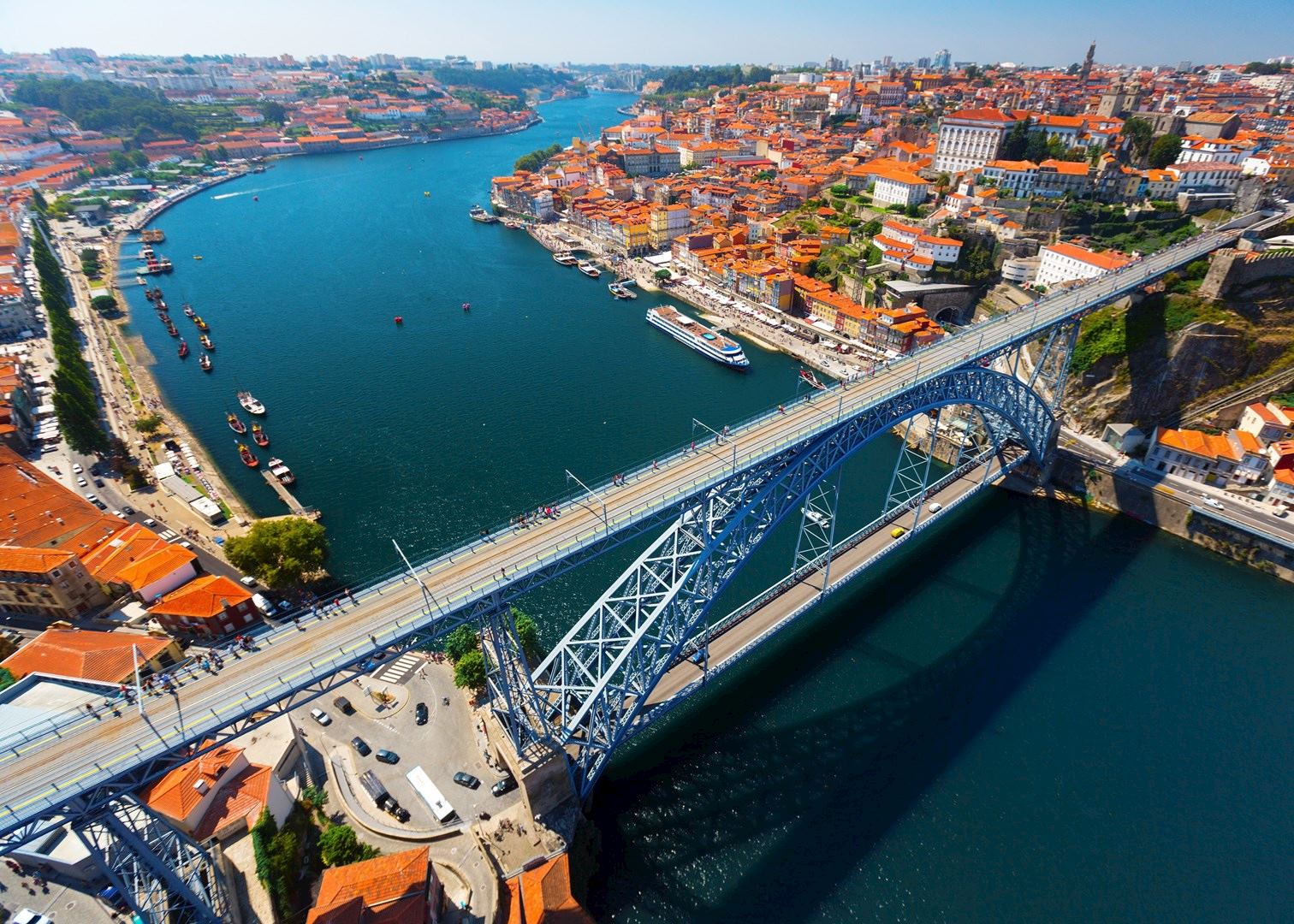 Porto Ribeira and Douro River